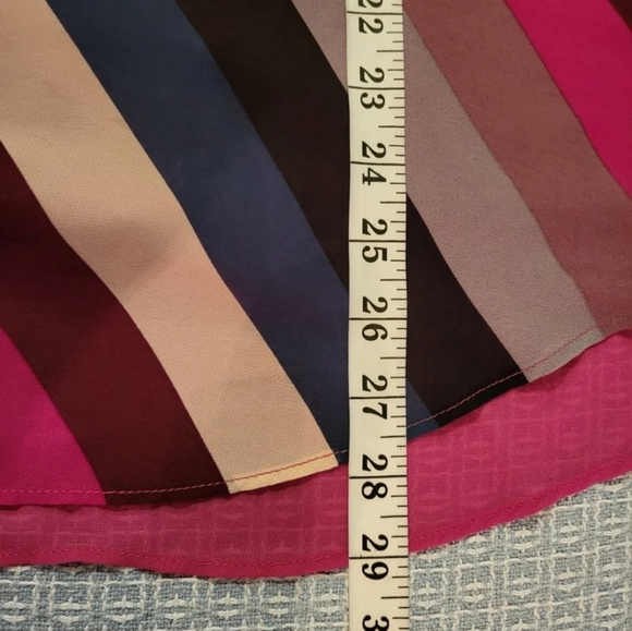 Torrid Raspberry Pink Striped Top Tank - Picture 6 of 12